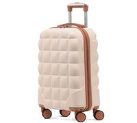 Flight Knight Bubble Suitcase - Ryanair easyJet Jet2 Approved - 8 Wheel Carry Cabin Hardcase 55x35x20cm