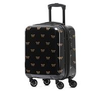 Flight Knight Carry on Suitcase - 8 Wheel TSA Lock USB Port - Anti Crack Case Hard Luggage Approved for easyJet, Jet2, BA