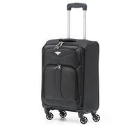 Flight Knight Lightweight 4 Wheel 800D Soft Case Suitcases Anti Crack Cabin & Hold Luggage Options Approved for Over 100 Airlines Including easyJet, BA & Many More!