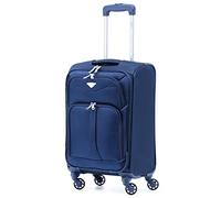 Flight Knight Lightweight 4 Wheel 800D Soft Case Suitcases Anti Crack Cabin & Hold Luggage Options Approved for Over 100 Airlines Including easyJet, BA & Many More!