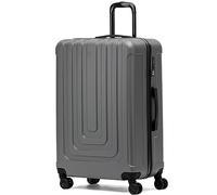 Flight Knight Premium Lightweight Suitcase - Built-in Side Lock - 8 Spinner Wheels - ABS Hard Shell Check in Highly Durable Luggage - Medium - 67x45x26cm