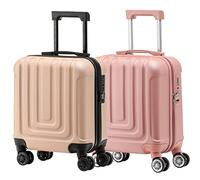 Flight Knight Premium Lot De 2 Bagages A Main Legers - 8 Roues Spinner - Serrure & Port USB - Bagages Approuves pour 100 Compagnies Aeriennes Telles Que EasyJet, Ryanair & Jet2-45x36x20cm