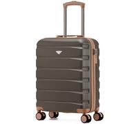 Flight Knight Valise Cabine Legere 55 x 40 x 20 cm Taille Maximale Ryanair Priority TUI et 60+ Compagnies Coque Rigide ABS Durable 8 Roues Pivotantes Silencieuses pour Voyages sans Stress