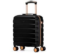 Flight Knight Valise Cabine sous Siege 45 x 36 x 20 cm Bagage Gratuit easyJet et Wizz Air Coque Rigide ABS Legere Grande Capacite 8 Roues Pivotantes Silencieuses