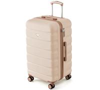 Flight Knight Valise Coffre 70 cm Rigide ABS Bagage Soute pour Voyages d Une Semaine Capacite Moyenne Roues Pivotantes Serrure TSA Compatible Compagnies Aeriennes UK