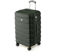 Flight Knight Valise Coffre 70 cm Rigide ABS Bagage Soute pour Voyages d Une Semaine Capacite Moyenne Roues Pivotantes Serrure TSA Compatible Compagnies Aeriennes UK