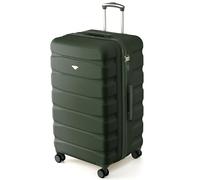 Flight Knight Valise Coffre 80 cm Rigide ABS Bagage Soute pour Longs Voyages Grande Capacite Interieure Roues Pivotantes Serrure TSA Compatible Compagnies Aeriennes UK