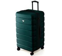Flight Knight Valise Coffre 80 cm Rigide ABS Bagage Soute pour Longs Voyages Grande Capacite Interieure Roues Pivotantes Serrure TSA Compatible Compagnies Aeriennes UK