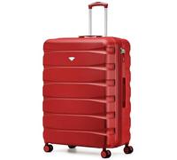 Flight Knight Valise Grande 80 cm Rigide ABS Legere 4 Roues Bagage Soute Extra Grande Capacite Compatible 100+ Compagnies Dont easyJet British Airways Ryanair Jet2 Emirates Valise Voyage Durable