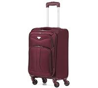 Flight Knight Valise Legere a 4 Roues 800d Soft Case Robust Anti Crack Cabin Carry on Hand Luggage Approuve par Plus De 100 Compagnies Aeriennes Dont Easyjet, Ba Et Bien D Autres Encore