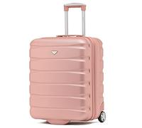 Flight Knight Valises rigides legeres en ABS a 2 Roues Cabine Bagage a Main Approuve Les compagnies aeriennes - British Airways et Taille maximale pour easyJet Grand Sac de Cabine 56x45x25cm
