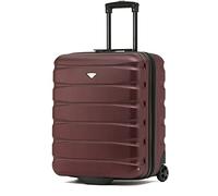 Flight Knight Valises rigides legeres en ABS a 2 Roues Cabine Bagage a Main Approuve Les compagnies aeriennes - British Airways et Taille maximale pour easyJet Grand Sac de Cabine 56x45x25cm