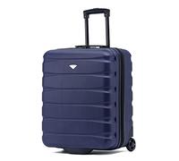 Flight Knight Valises rigides legeres en ABS a 2 Roues Cabine Bagage a Main Approuve Les compagnies aeriennes - British Airways et Taille maximale pour easyJet Grand Sac de Cabine 56x45x25cm