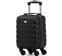 Flight Knight Valises Rigides Legeres en Abs A 4 Roues Bagage A Main Cabine Approuve pour Plus De 100 Compagnies Aeriennes, Compris British Airways, Easyjet Et Taille Maximale pour Ryanair 40x20x25cm