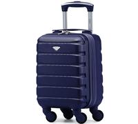 Flight Knight Valises Rigides Legeres en Abs A 4 Roues Bagage A Main Cabine Approuve pour Plus De 100 Compagnies Aeriennes, Compris British Airways, Easyjet Et Taille Maximale pour Ryanair 40x20x25cm