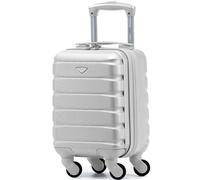 Flight Knight Valises Rigides Legeres en Abs A 4 Roues Bagage A Main Cabine Approuve pour Plus De 100 Compagnies Aeriennes, Compris British Airways, Easyjet Et Taille Maximale pour Ryanair 40x20x25cm