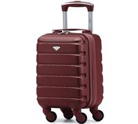Flight Knight Valises Rigides Legeres en Abs A 4 Roues Bagage A Main Cabine Approuve pour Plus De 100 Compagnies Aeriennes, Compris British Airways, Easyjet Et Taille Maximale pour Ryanair 40x20x25cm