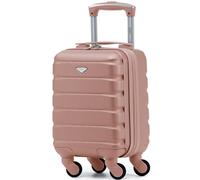 Flight Knight Valises Rigides Legeres en Abs A 4 Roues Bagage A Main Cabine Approuve pour Plus De 100 Compagnies Aeriennes, Compris British Airways, Easyjet Et Taille Maximale pour Ryanair 40x20x25cm