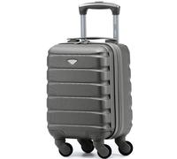Flight Knight Valises Rigides Legeres en Abs A 4 Roues Bagage A Main Cabine Approuve pour Plus De 100 Compagnies Aeriennes, Compris British Airways, Easyjet Et Taille Maximale pour Ryanair 40x20x25cm