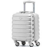 Flight Knight Valises Rigides Legeres en Abs A 4 Roues Cabine Bagage A Main Approuve pour Plus De 100 Compagnies Aeriennes, Y Compris Easyjet Et Taille Maximale pour Vueling Et Wizz Air 40x30x20cm