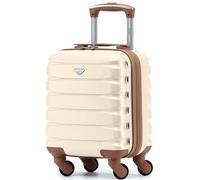 Flight Knight Valises Rigides Legeres en Abs A 4 Roues Cabine Bagage A Main Approuve pour Plus De 100 Compagnies Aeriennes, Y Compris Easyjet Et Taille Maximale pour Vueling Et Wizz Air 40x30x20cm