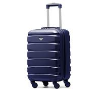 Flight Knight Valises Rigides Legeresen Abs A 4 Roues Valises De Cabine Approuvees pour Plus De 35 Compagnies Aeriennes, Y Compris Easyjet, Taille Maximale pour KLM Et Air France 55x35x25cm