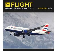 Flight - Modern Commercial Airliners - Passagierflugzeuge 2026 - Wand-Kalender: Original Carousel-Kalender [Mehrsprachig] [Kalender]