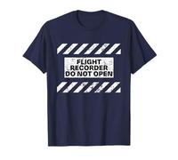 Flight Recorder Do Not Open Aviation Boîte noire T-Shirt