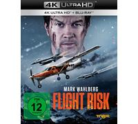 Flight Risk UHD/2 Blu-ray (Blu-ray) Mark Wahlberg Mel Gibson Michelle Dockery