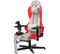 Flight Sim Chair Mounts Center Joystick Chair Mount Pour Thrustmaster T-Flight Hotas 4 & Warthog Flight Stick & T16000m Fcs & Tca Sidestick Airbus Edition & Vkb Gunfighter Pro Mk 3 Stick