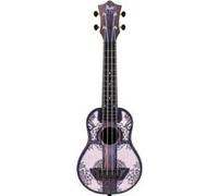 Flight TUS40 Travel Ukulele Mandala Wood Soprano violet