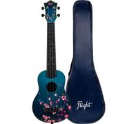 Flight: TUSL32 Long Neck ABS Travel Uke - Sakura