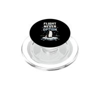 Flight Was Never an Option Action Pingouin Humour PopSockets PopGrip pour MagSafe
