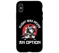 Flight Was Never an Option Coque pour iPhone X/XS