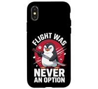 Flight Was Never an Option Coque pour iPhone X/XS