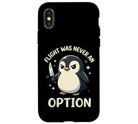 Flight Was Never an Option Coque pour iPhone X/XS