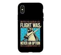 Flight Was Never an Option Coque pour iPhone X/XS