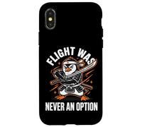 Flight Was Never an Option Coque pour iPhone X/XS