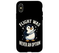 Flight Was Never an Option Coque pour iPhone X/XS