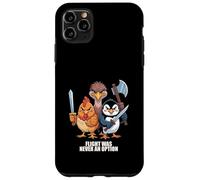 Flight Was Never an Option Fun Bird Psychology Joke Coque pour iPhone 11 Pro Max