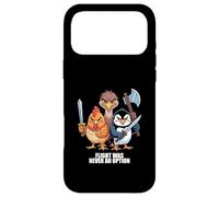 Flight Was Never an Option Fun Bird Psychology Joke Coque pour iPhone 17 Pro Max