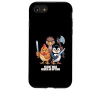 Flight Was Never an Option Fun Bird Psychology Joke Coque pour iPhone SE (2020) / 7/8