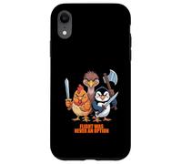 Flight Was Never an Option Fun Bird Psychology Joke Coque pour iPhone XR