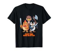 Flight Was Never an Option Fun Bird Psychology Joke T-Shirt