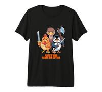 Flight Was Never an Option Fun Bird Psychology Joke T-Shirt Haut de Gamme