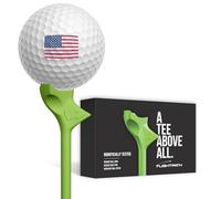FLIGHTPATH Premium Golf Tees Green 8 Tees X 3.25” Long
