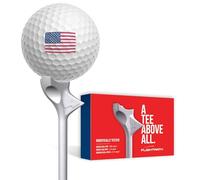 Flightpath Premium Golf Tees White 8 Tees X 2.75” Standard