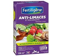 FERTILIGENE Anti limace et Escargots Granules d'origine Naturelle | 450 GR | 150 m traités | Action Rapide et Durable | Prêt à l'emploi | Utilisable en Agriculture Biologique