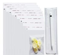 Flimflim Sacs en Cellophane, 18x26 cm 100pcs Sachet Plastique Transparent pour Biscuits Confiserie Anniversaire Noel Cadeaux Diy