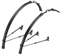 Flinger Race Pro Ensemble de Garde-Boue pour vélo de Route Unisexe, Noir, 700x18-32c